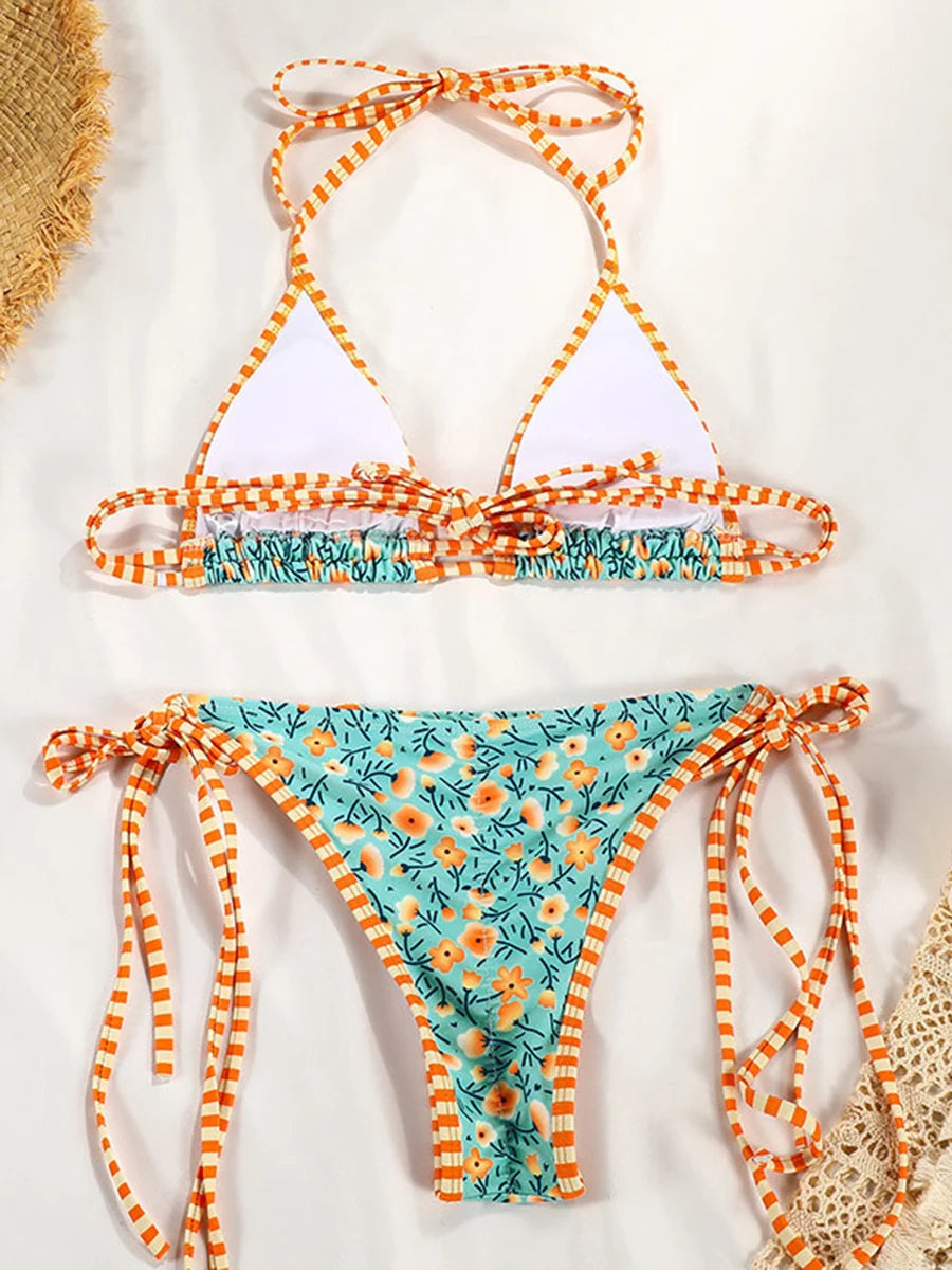 Brazilian Thong Micro Bikini Set