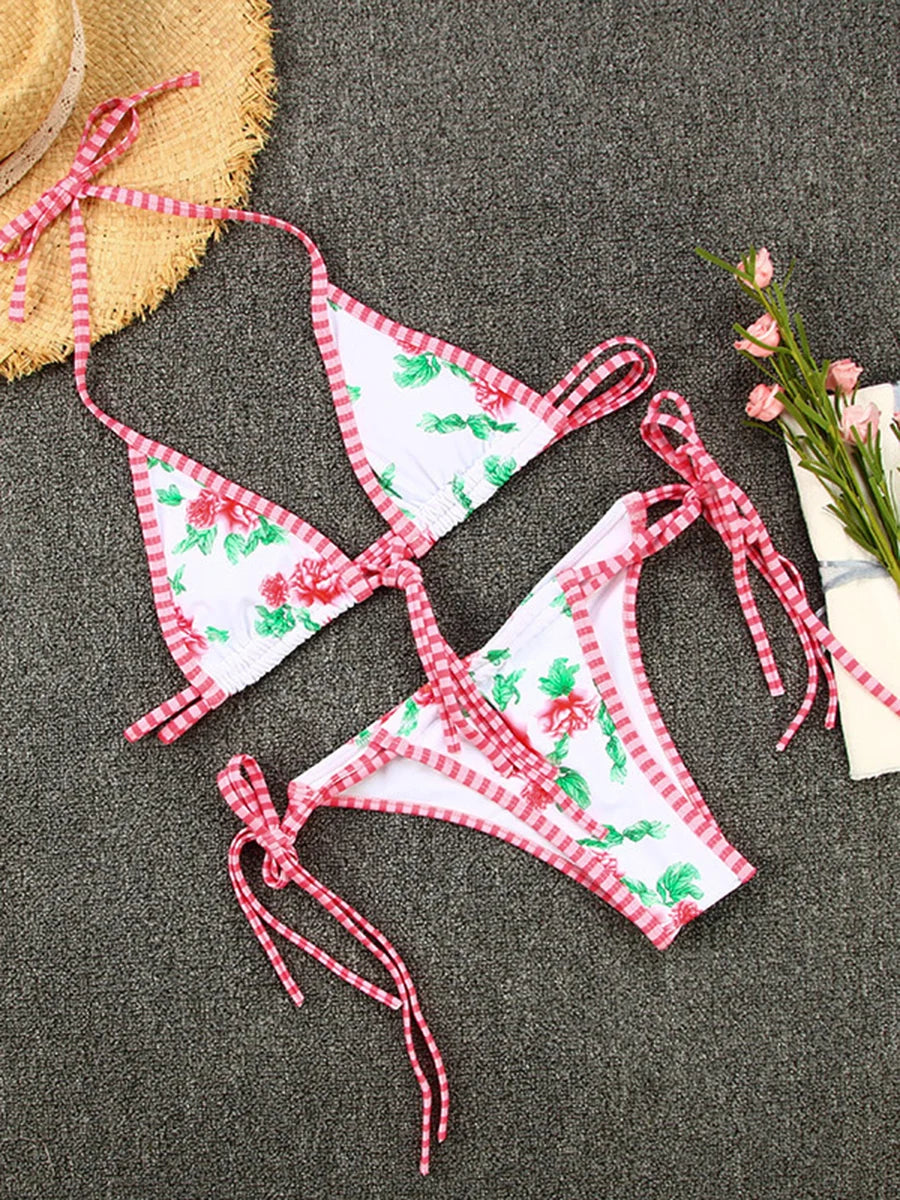 Brazilian Thong Micro Bikini Set