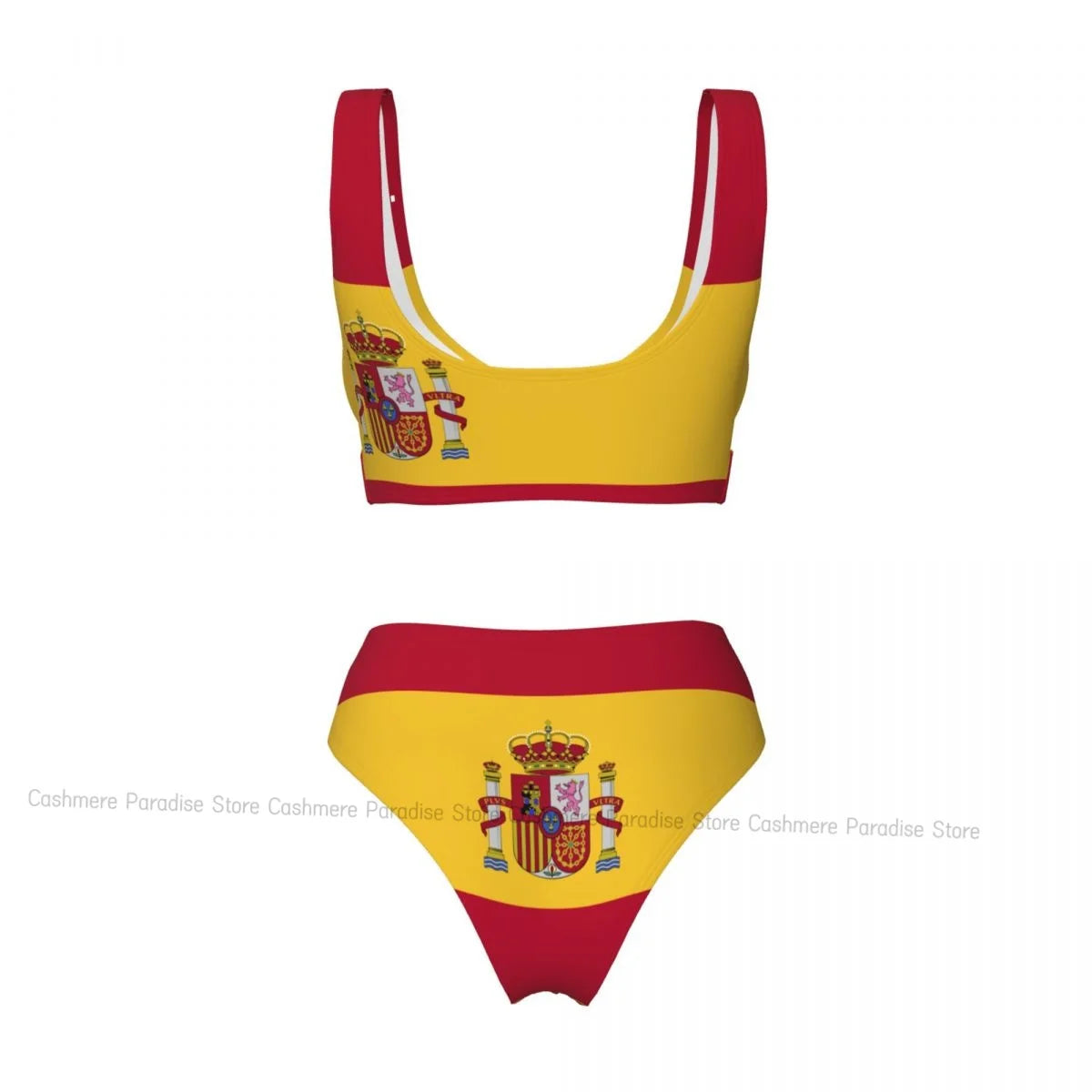 Spain Flag Bikini Set