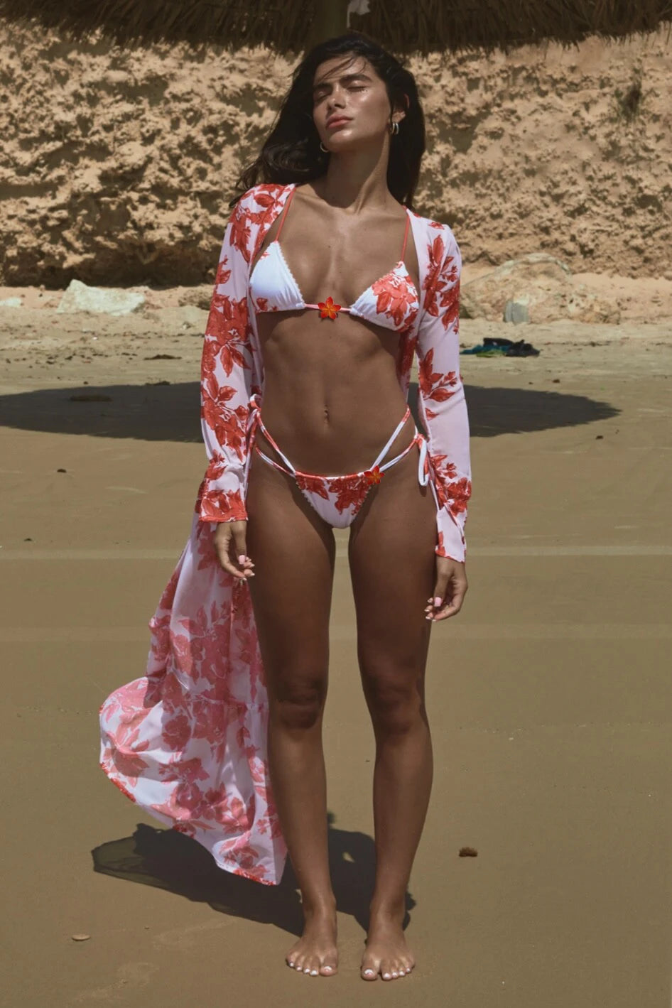 Micro Bikini Mesh Skirt Set