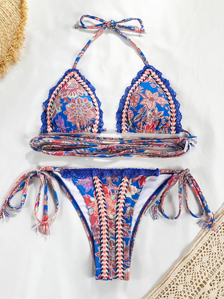 Brazilian Thong Micro Bikini Set