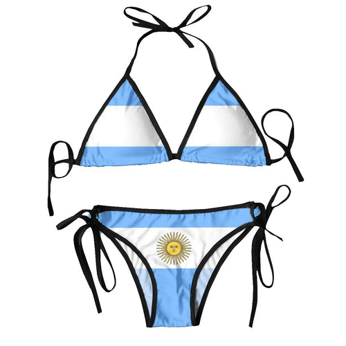 Argentina Flag Bikini Set