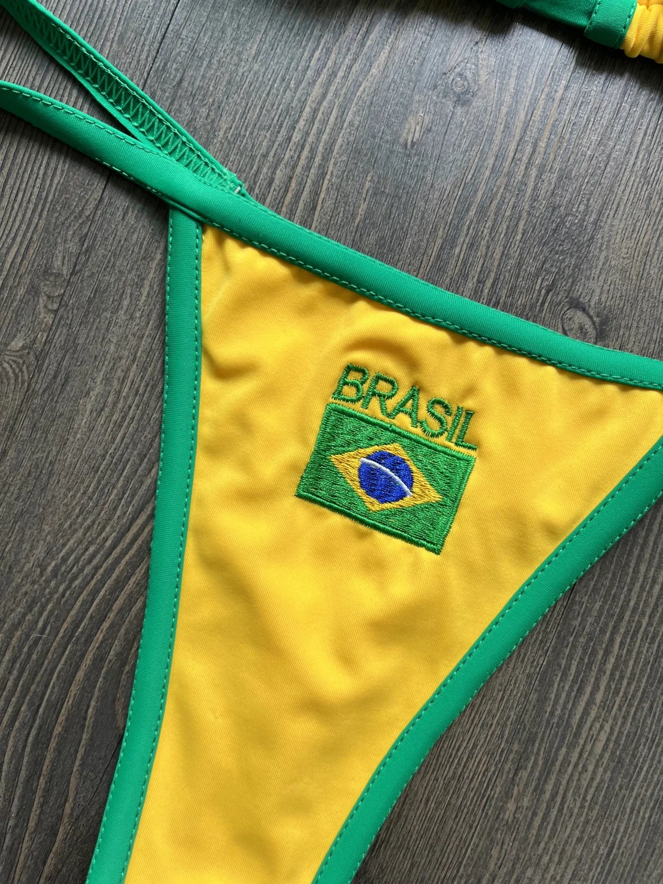 Brazil Flag Bikini Set