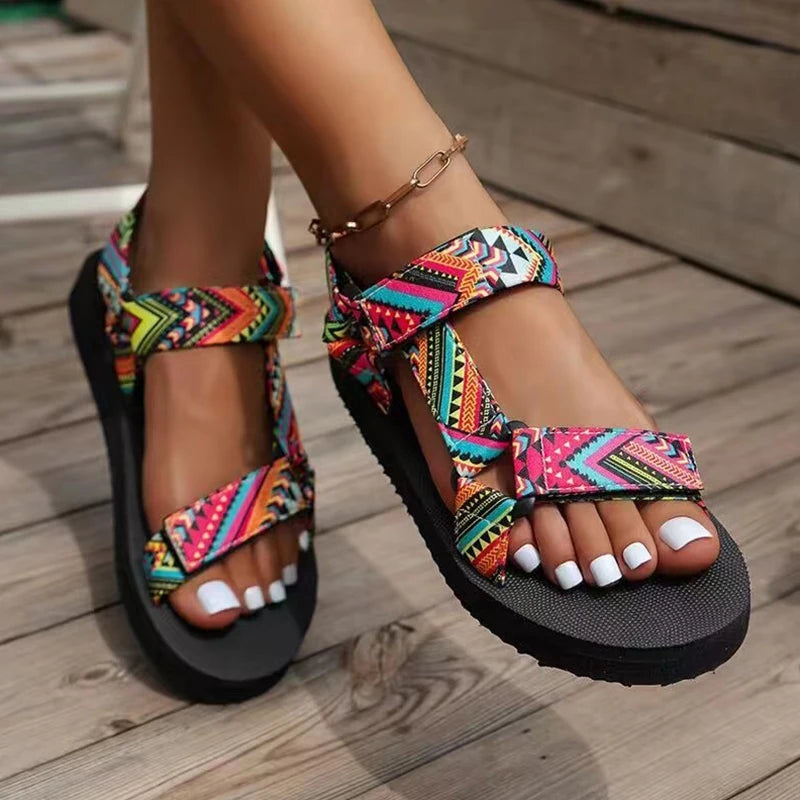 Boho Hemp Rope Sandals